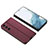 Coque Portefeuille Livre Cuir Etui Clapet AC1 pour Samsung Galaxy S23 5G Petit