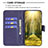 Coque Portefeuille Livre Cuir Etui Clapet B01F pour Motorola Moto E32s Petit