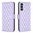 Coque Portefeuille Livre Cuir Etui Clapet B01F pour Motorola Moto Edge S30 5G Violet