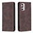 Coque Portefeuille Livre Cuir Etui Clapet B01F pour Motorola Moto G Stylus (2022) 4G Marron