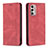 Coque Portefeuille Livre Cuir Etui Clapet B01F pour Motorola Moto G Stylus (2022) 5G Rouge