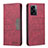 Coque Portefeuille Livre Cuir Etui Clapet B01F pour OnePlus Nord N300 5G Rouge