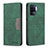 Coque Portefeuille Livre Cuir Etui Clapet B01F pour Oppo A94 4G Vert