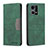 Coque Portefeuille Livre Cuir Etui Clapet B01F pour Oppo F21 Pro 4G Vert