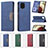 Coque Portefeuille Livre Cuir Etui Clapet B01F pour Samsung Galaxy A12 5G Petit