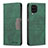 Coque Portefeuille Livre Cuir Etui Clapet B01F pour Samsung Galaxy A12 5G Vert