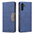 Coque Portefeuille Livre Cuir Etui Clapet B01F pour Samsung Galaxy A13 5G Bleu