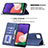 Coque Portefeuille Livre Cuir Etui Clapet B01F pour Samsung Galaxy A22s 5G Petit