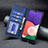 Coque Portefeuille Livre Cuir Etui Clapet B01F pour Samsung Galaxy A22s 5G Petit