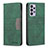 Coque Portefeuille Livre Cuir Etui Clapet B01F pour Samsung Galaxy A73 5G Vert