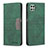 Coque Portefeuille Livre Cuir Etui Clapet B01F pour Samsung Galaxy F42 5G Vert