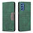 Coque Portefeuille Livre Cuir Etui Clapet B01F pour Samsung Galaxy M52 5G Vert