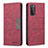 Coque Portefeuille Livre Cuir Etui Clapet B01F pour Samsung Galaxy S20 FE 5G Rouge