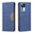 Coque Portefeuille Livre Cuir Etui Clapet B01F pour Xiaomi Mi 12T Pro 5G Bleu