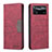 Coque Portefeuille Livre Cuir Etui Clapet B01F pour Xiaomi Poco X4 Pro 5G Rouge