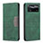 Coque Portefeuille Livre Cuir Etui Clapet B01F pour Xiaomi Poco X4 Pro 5G Vert