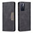 Coque Portefeuille Livre Cuir Etui Clapet B01F pour Xiaomi Redmi Note 11 5G Noir