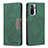 Coque Portefeuille Livre Cuir Etui Clapet B01F pour Xiaomi Redmi Note 11 SE India 4G Vert