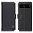 Coque Portefeuille Livre Cuir Etui Clapet B01H pour Google Pixel 7 Pro 5G Noir