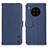 Coque Portefeuille Livre Cuir Etui Clapet B01H pour Huawei Nova 8i Bleu