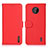 Coque Portefeuille Livre Cuir Etui Clapet B01H pour Nokia C20 Rouge