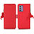 Coque Portefeuille Livre Cuir Etui Clapet B01H pour Nokia G310 5G Rouge