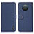 Coque Portefeuille Livre Cuir Etui Clapet B01H pour Nokia X20 Bleu