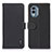 Coque Portefeuille Livre Cuir Etui Clapet B01H pour Nokia X30 5G Noir