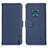 Coque Portefeuille Livre Cuir Etui Clapet B01H pour Nokia XR20 Bleu