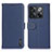 Coque Portefeuille Livre Cuir Etui Clapet B01H pour OnePlus 10T 5G Bleu