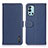 Coque Portefeuille Livre Cuir Etui Clapet B01H pour OnePlus 9R 5G Bleu