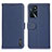 Coque Portefeuille Livre Cuir Etui Clapet B01H pour Oppo A16 Bleu