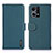 Coque Portefeuille Livre Cuir Etui Clapet B01H pour Oppo F21 Pro 4G Vert