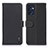 Coque Portefeuille Livre Cuir Etui Clapet B01H pour Oppo Find X5 Lite 5G Noir