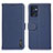 Coque Portefeuille Livre Cuir Etui Clapet B01H pour Oppo Reno7 5G Bleu