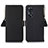 Coque Portefeuille Livre Cuir Etui Clapet B01H pour Oppo Reno8 T 4G Noir