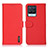 Coque Portefeuille Livre Cuir Etui Clapet B01H pour Realme 8 Pro Rouge