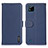 Coque Portefeuille Livre Cuir Etui Clapet B01H pour Realme C11 (2021) Bleu