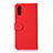 Coque Portefeuille Livre Cuir Etui Clapet B01H pour Samsung Galaxy A02 Rouge