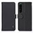 Coque Portefeuille Livre Cuir Etui Clapet B01H pour Sony Xperia 1 IV SO-51C Noir