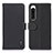 Coque Portefeuille Livre Cuir Etui Clapet B01H pour Sony Xperia 5 IV Noir