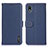 Coque Portefeuille Livre Cuir Etui Clapet B01H pour Sony Xperia Ace III Bleu