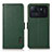 Coque Portefeuille Livre Cuir Etui Clapet B01H pour Xiaomi Mi 11 Ultra 5G Vert