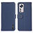 Coque Portefeuille Livre Cuir Etui Clapet B01H pour Xiaomi Mi 12 5G Bleu