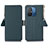Coque Portefeuille Livre Cuir Etui Clapet B01H pour Xiaomi Redmi 12C 4G Vert