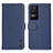 Coque Portefeuille Livre Cuir Etui Clapet B01H pour Xiaomi Redmi K40S 5G Bleu