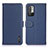 Coque Portefeuille Livre Cuir Etui Clapet B01H pour Xiaomi Redmi Note 10T 5G Bleu