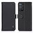 Coque Portefeuille Livre Cuir Etui Clapet B01H pour Xiaomi Redmi Note 11 Pro 4G Noir