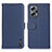 Coque Portefeuille Livre Cuir Etui Clapet B01H pour Xiaomi Redmi Note 11T Pro 5G Bleu