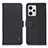 Coque Portefeuille Livre Cuir Etui Clapet B01H pour Xiaomi Redmi Note 12 Pro 5G Noir